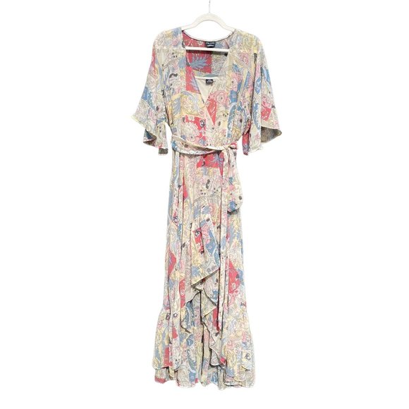 CITY CHIC Nouveau Wrap Maxi Dress - Picture 3 of 7